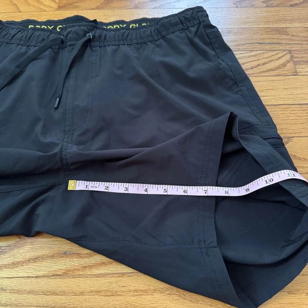 Body Glove Black Swim Trunks L/34 Mesh Lined Quick Dry‎ Boardshorts
